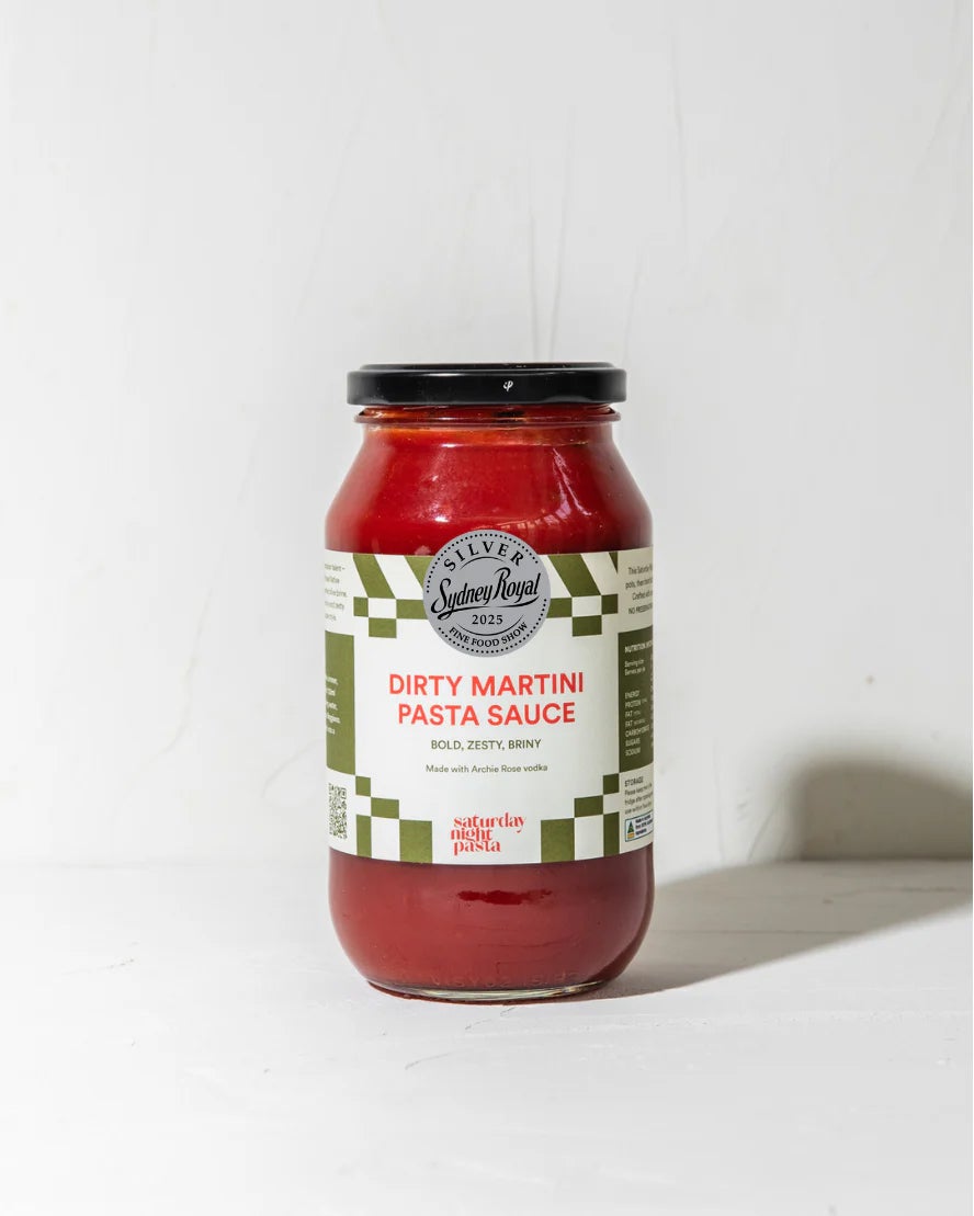 SNP Dirty Martini Pasta Sauce | Darling Larder